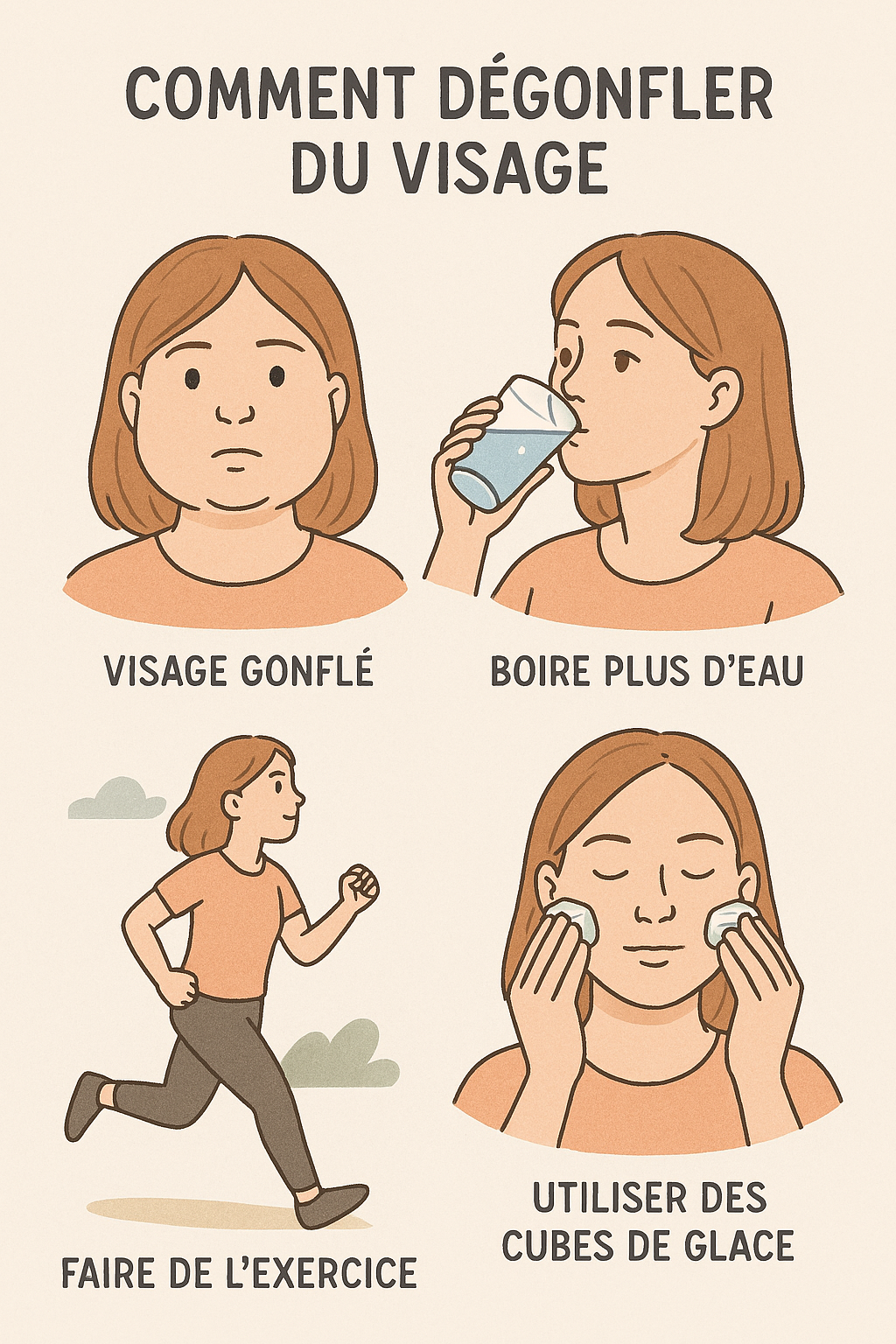 image montrant Comment Dégonfler du Visage