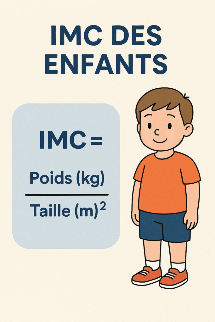 image montrant imc des enfants