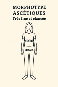 morphotype Ascétiques - Très fine et élancée