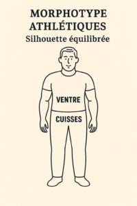 morphotype Athlétiques - Silhouette équilibrée