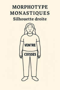 morphotype Monastiques - Silhouette droite